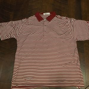 Men's Stripped Golf Shirt